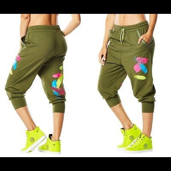 Zumba Fitness Pants - Zumba baggy Capri pants new XXL
